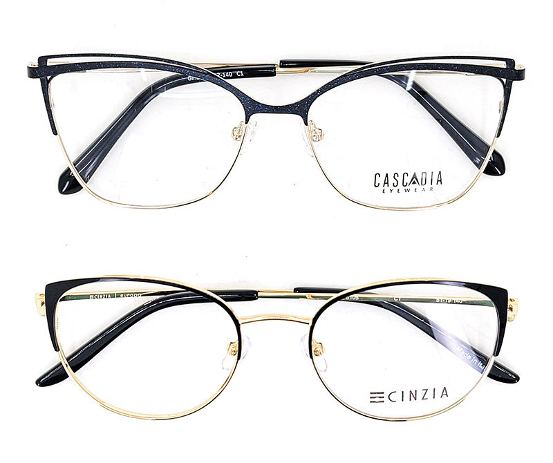 Cascadia Eyewear vs. Cinzia Comparison