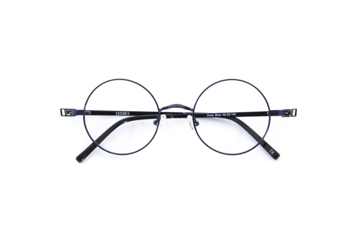 Drew Blue Titanium Round